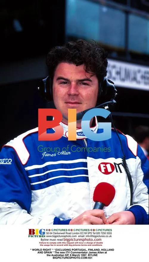 James Allen at the Australian GP in 1997