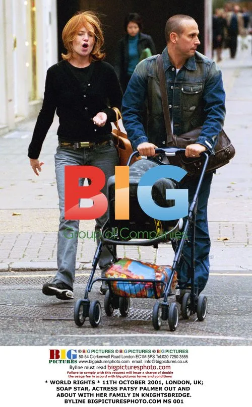 Patsy Palmer Out with Family in Knightsbridge