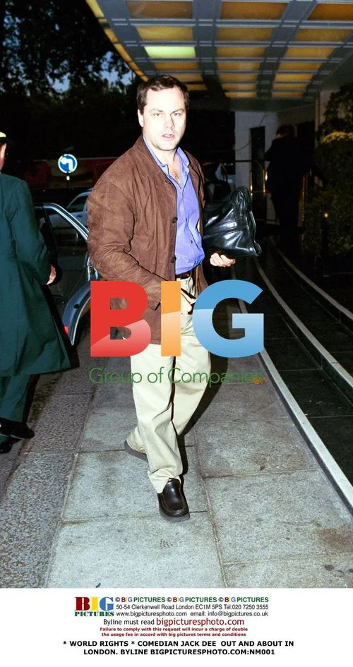 Comedian Jack Dee out and about in London