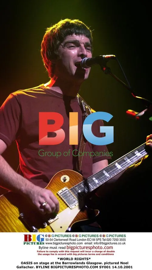 Noel Gallacher of OASIS at Barrowlands Glasgow