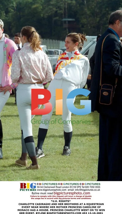 Charlotte Casiraghi at Equestrian Event