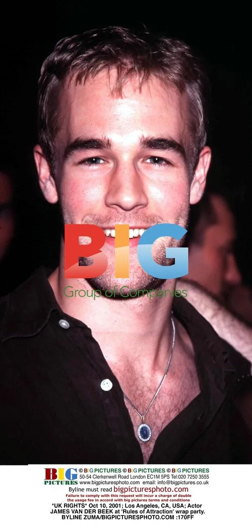 James Van Der Beek at 'Rules of Attraction' wrap party