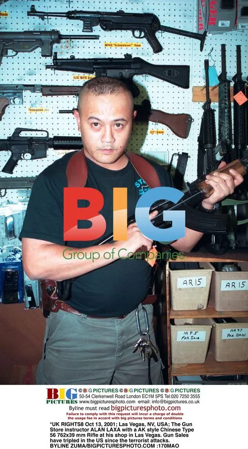 Instructor with AK-style Rifle
