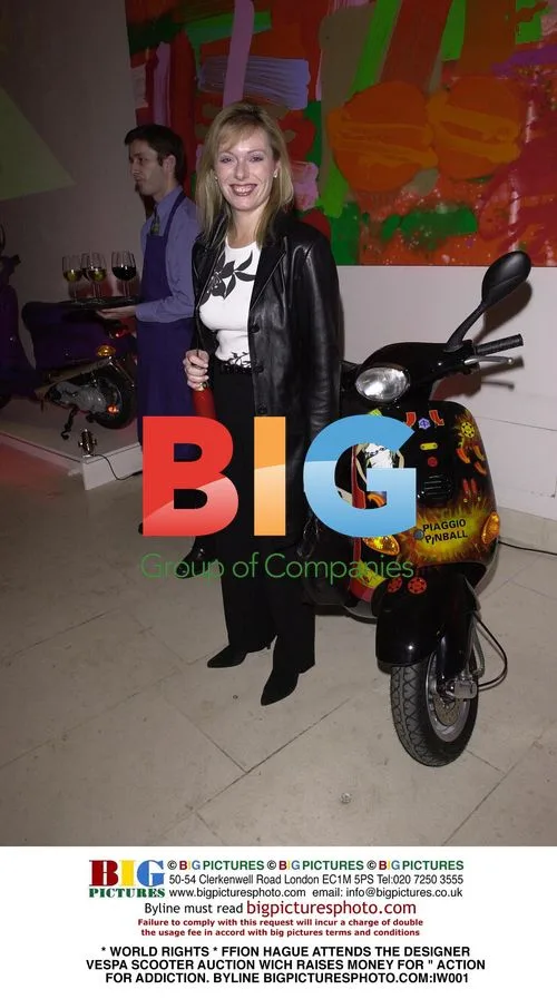 Ffion Hague at Vespa Charity Auction