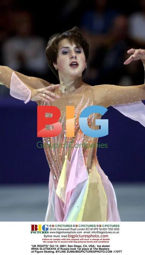 Irina Slutskaya wins at The Masters of Figure Skating
