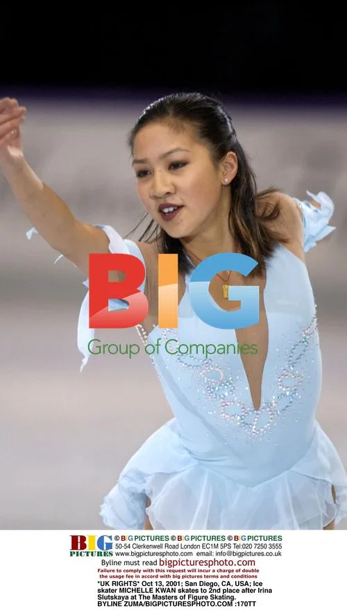 Michelle Kwan skates to 2nd at Masters of Figure Skating