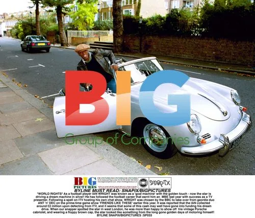 Ian Wright Drives Dream Silver Porsche 911