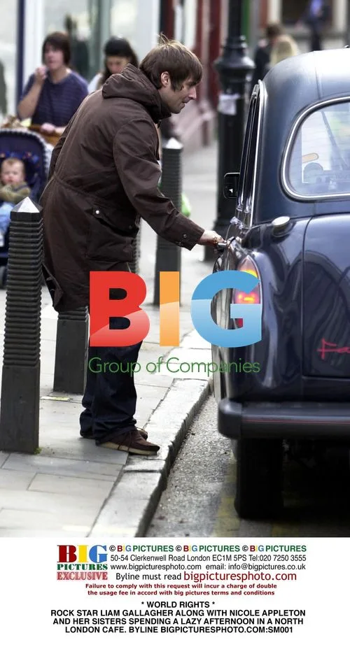 Liam Gallagher and Nicole Appleton Lunch Date