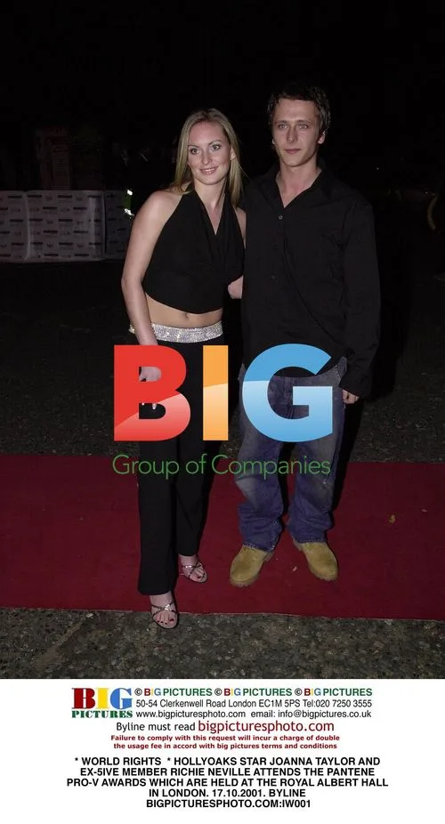 Joanna Taylor and Richie Neville at Pantene Pro-V Awards