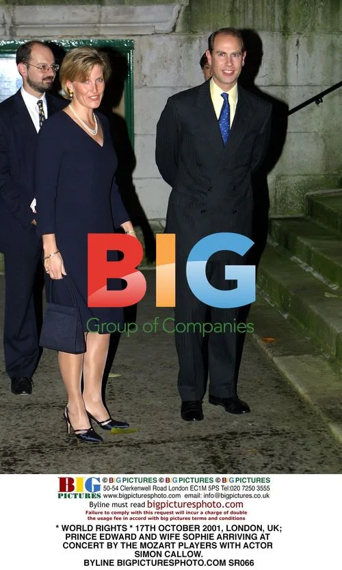 Prince Edward and Sophie at Mozart Concert