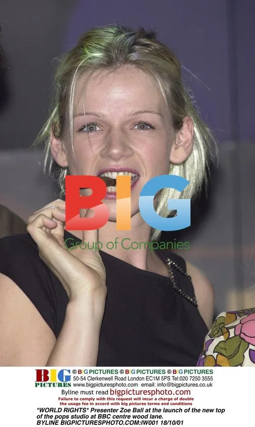 Zoe Ball at launch of new Top of the Pops studio