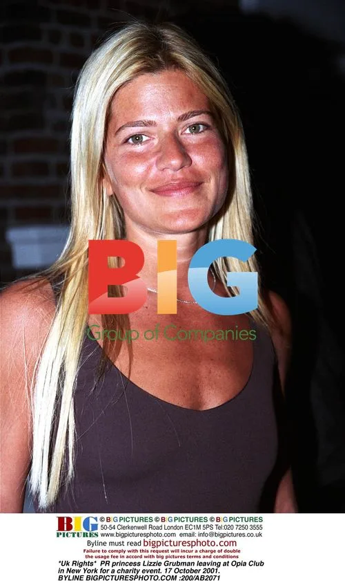 Lizzie Grubman leaving Opia Club in NY