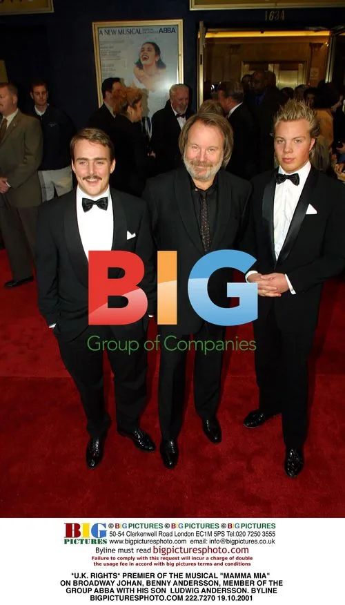 ABBA's Benny Andersson at Mamma Mia Broadway Premiere