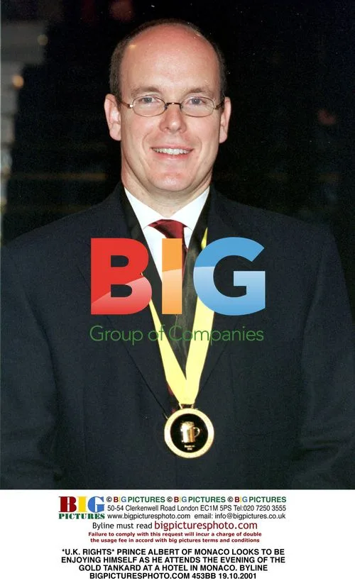 Prince Albert Attends Gold Tankard Event
