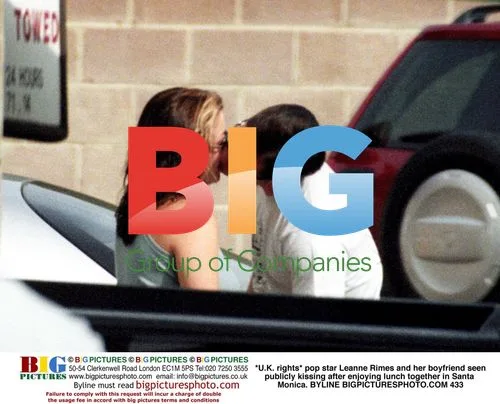 Leanne Rimes and boyfriend seen kissing in Santa Monica