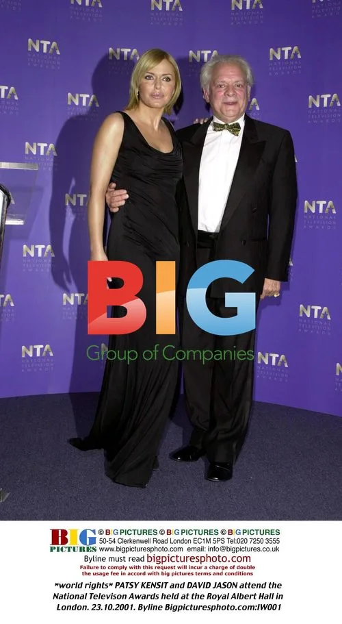 PATSY KENSIT and DAVID JASON at National TV Awards