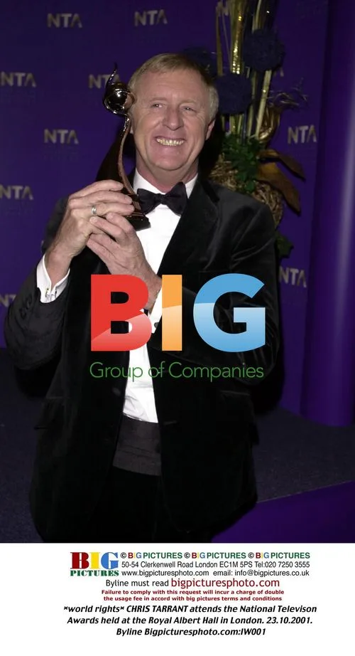 CHRIS TARRANT at National Televison Awards