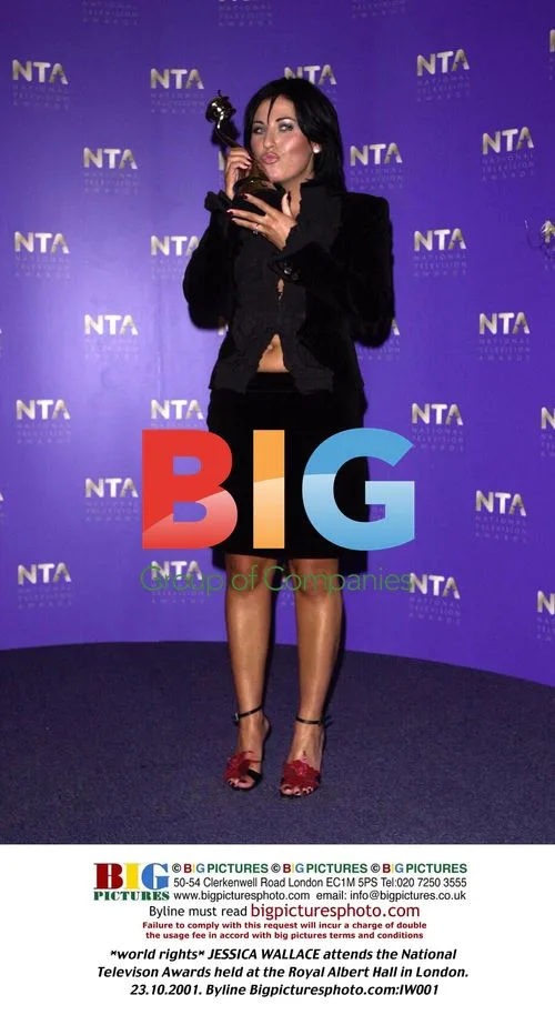 Jessica Wallace at National TV Awards