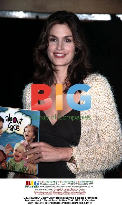 Cindy Crawford promotes her book