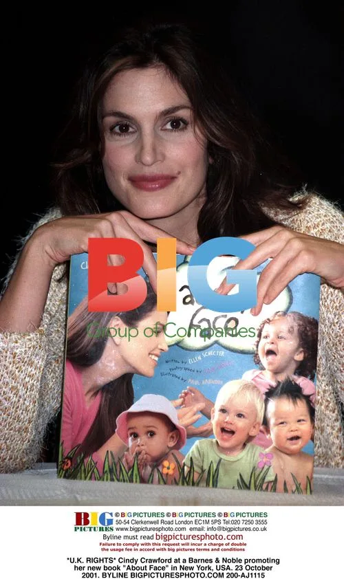 Cindy Crawford promotes new book in NYC