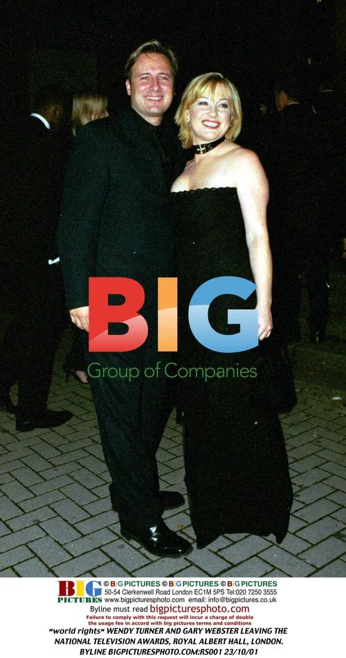 Wendy Turner and Gary Webster at National TV Awards
