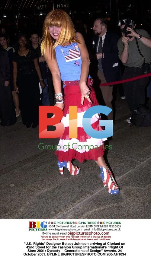 Betsey Johnson at Night Of Stars 2001