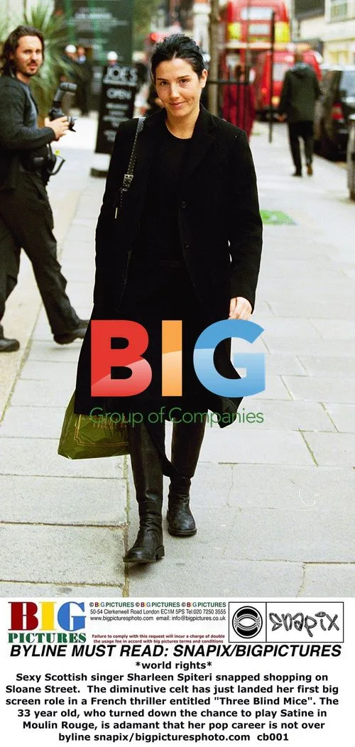 Sharleen Spiteri Shopping on Sloane Street