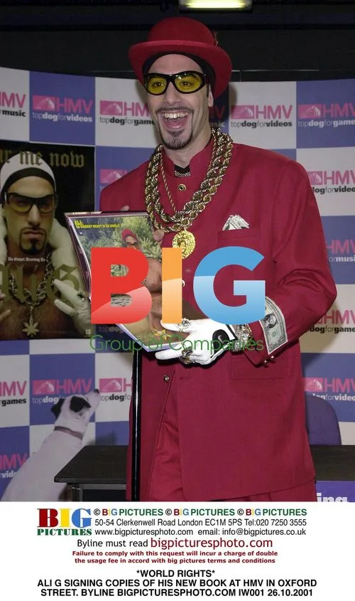 ALI G Signs New Book at HMV