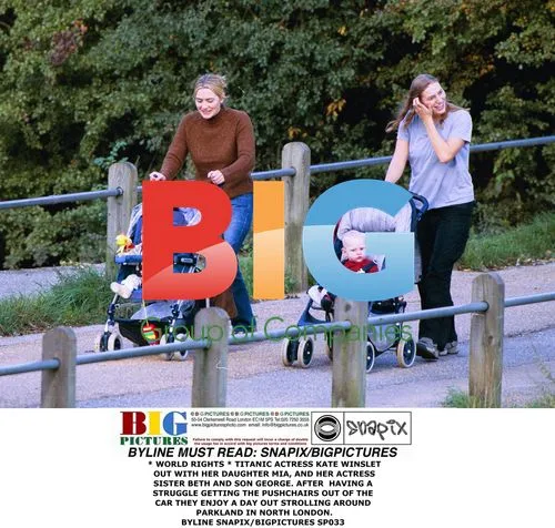 Kate Winslet Out with Family
