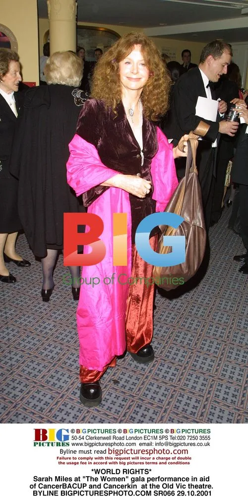 Sarah Miles at "The Women" gala performance