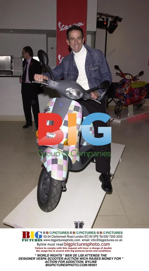 Ben de Lisi at Designer Vespa Scooter Auction
