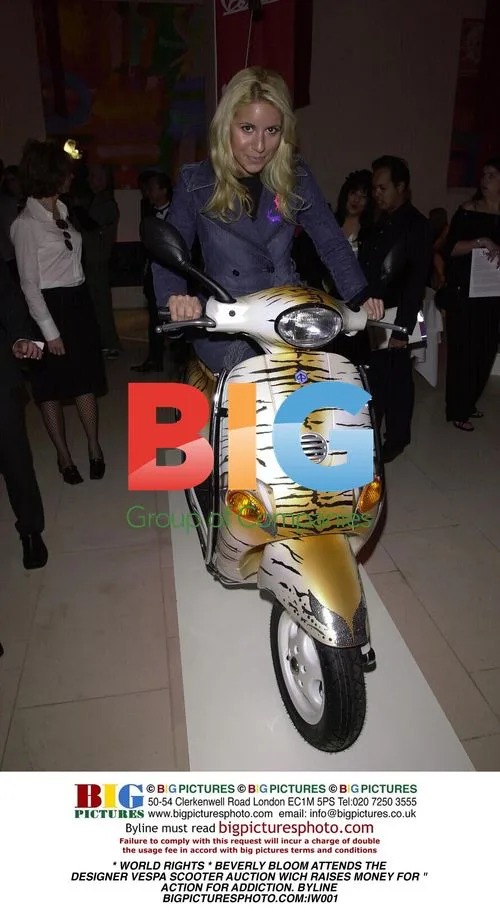 Beverly Bloom at Designer Vespa Auction