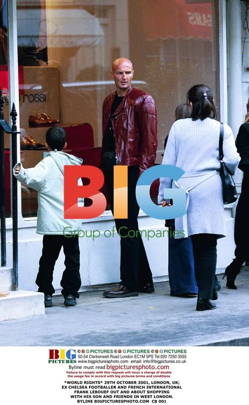 Frank Lebouef Shopping with Son
