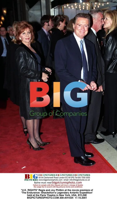 Regis and Joy Philbin at 'The Endurance' Premiere
