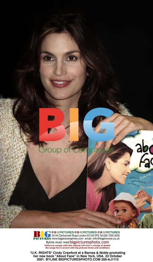 Cindy Crawford Promotes Book