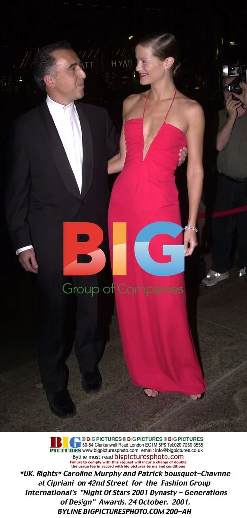 Caroline Murphy and Patrick Bousquet-Chavnne at Fashion Awards