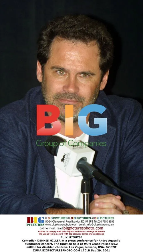 Dennis Miller at Andre Agassi Fundraiser