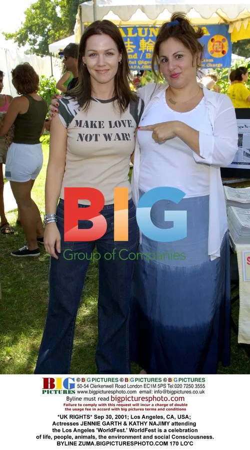 Actresses Jennie Garth & Kathy Najimy at WorldFest