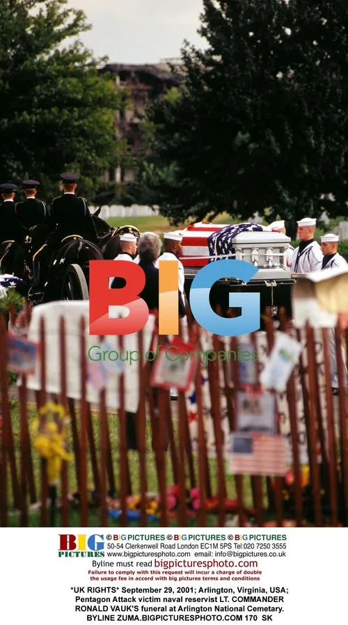 Funeral for Pentagon Attack Victim