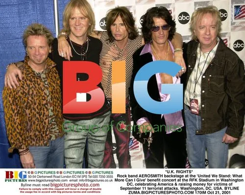 AEROSMITH at 'United We Stand' Benefit Concert