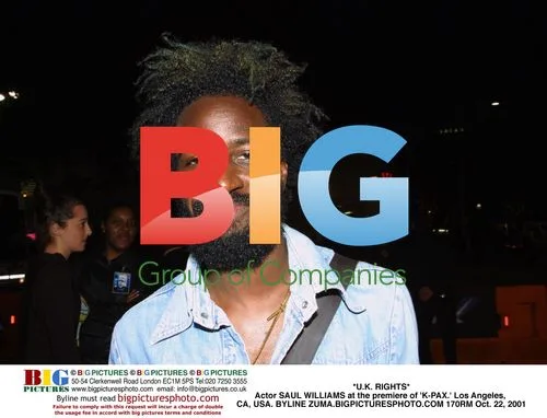 Saul Williams at 'K-PAX' premiere