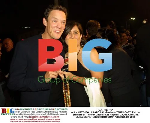 Matthew Lillard & Terry Castle at 'Thirteen Ghosts' Premiere