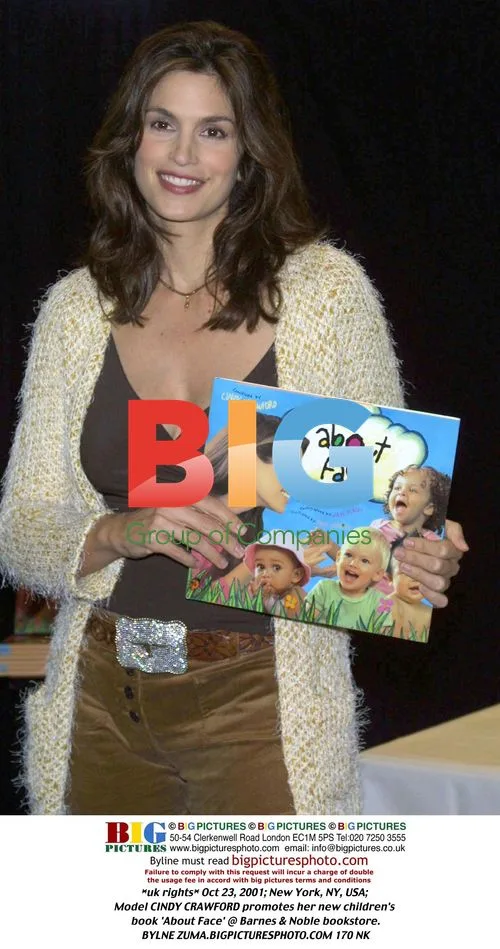 Cindy Crawford Promoting Children's Book