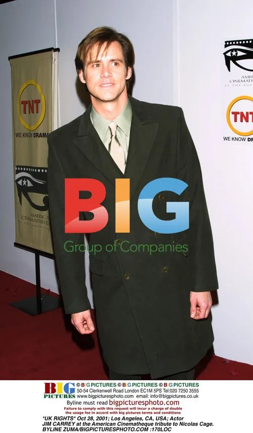 Jim Carrey at Nicolas Cage Cinematheque Tribute