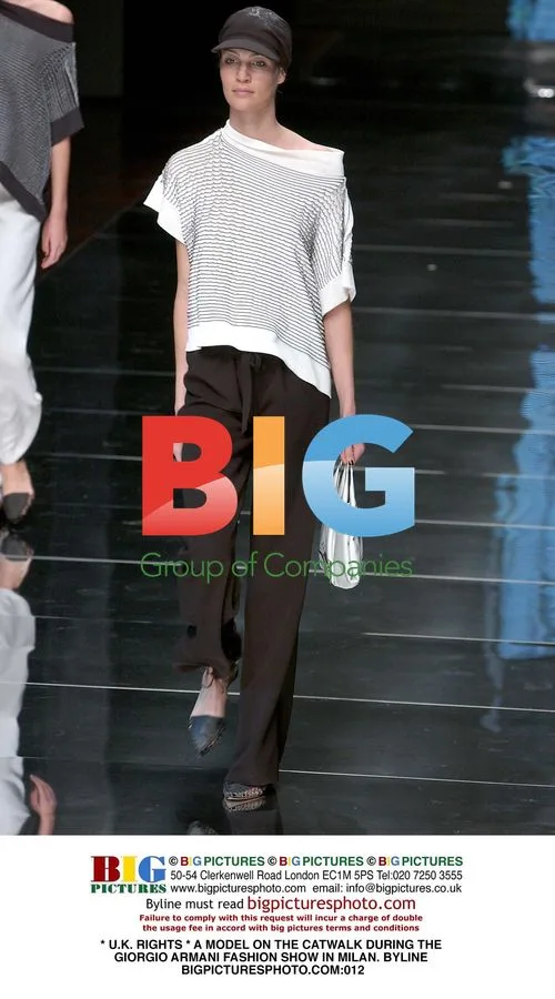 Giorgio Armani Fashion Show in Milan