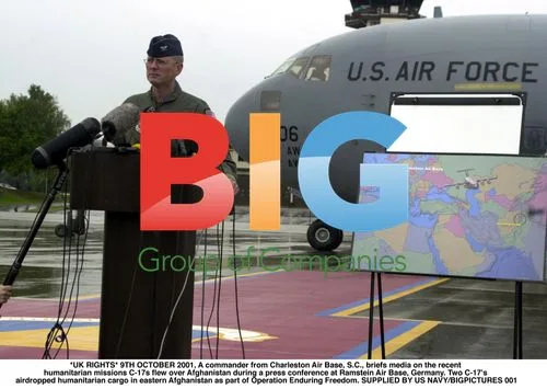 C-17 Humanitarian Missions over Afghanistan