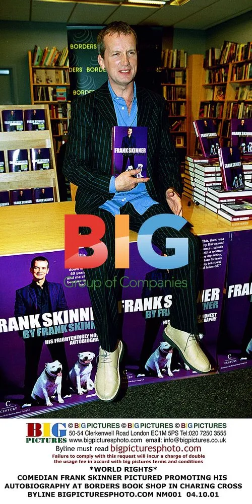 Frank Skinner promotes autobiography at Borders