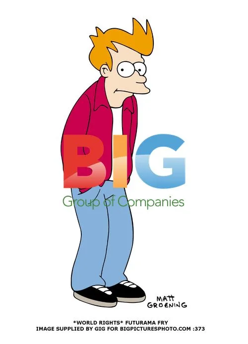 Futurama Fry in Jeans and Red Jacket