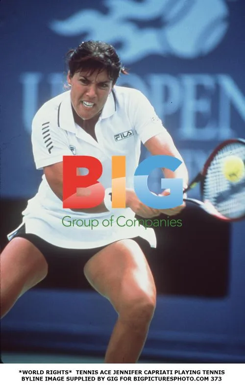 Jennifer Capriati Playing Tennis