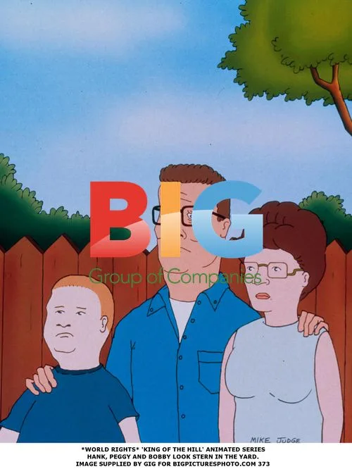 Hank, Peggy and Bobby from 'King of the Hill'